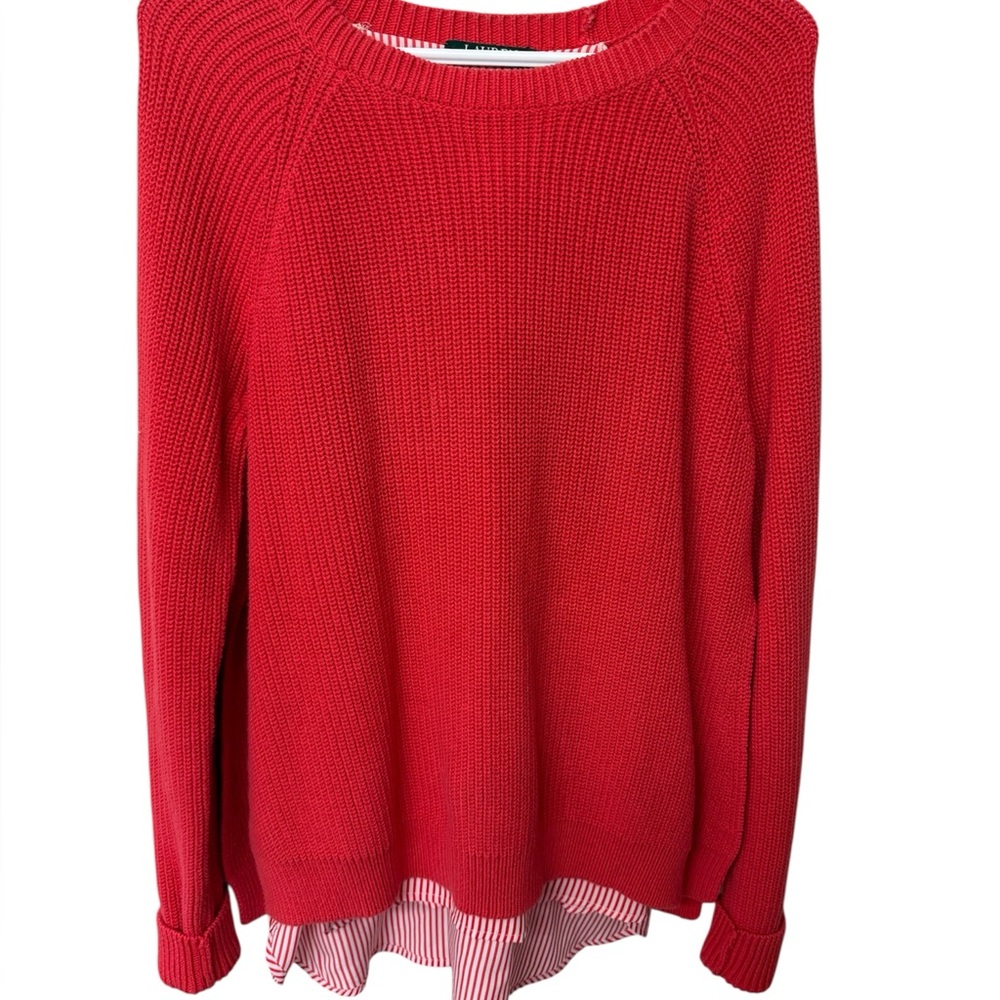 Coral Women's Ralph Lauren Sweater